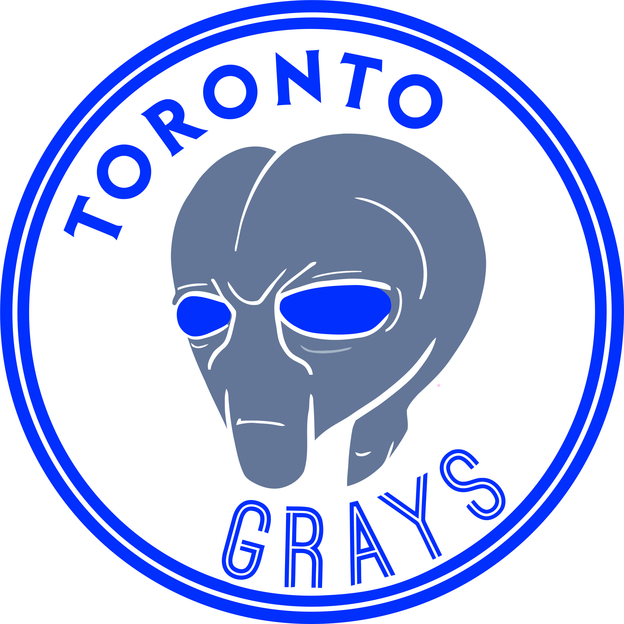 Toronto Blue Jays Grays Logo iron on transfers
